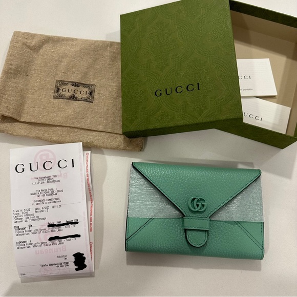 🆕 Gucci Marmont Envelope Flap Clutch - Picture 2 of 5